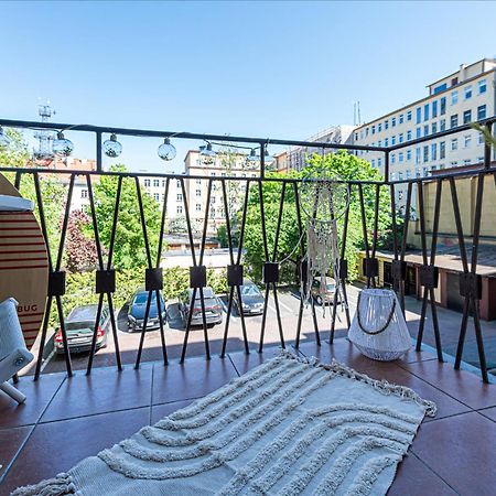 Apartament Meduza Nadmorskie Miejsce 格丁尼亚 外观 照片
