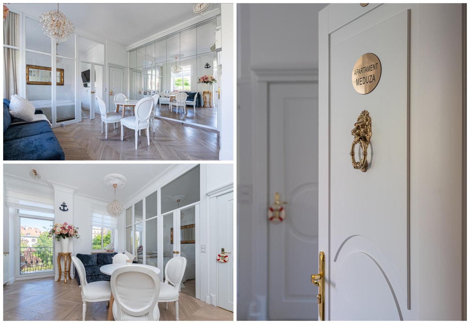 Apartament Meduza Nadmorskie Miejsce 格丁尼亚 外观 照片